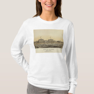 Strand-Haus, Meer geumgürtet, Monmouth Co, NJ T-Shirt