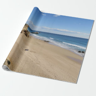 Strand, Himmel, Meer, Wasser, Urlaub, Wolken, Blau Geschenkpapier