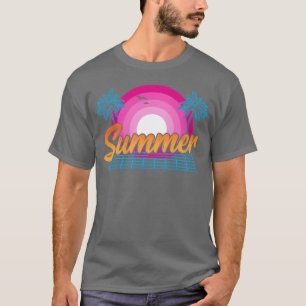 Strand Hitzewelle Warmes Wetter 80er90er Sommer So T-Shirt