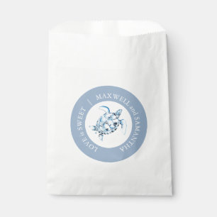 Strand Hochzeit Gefallen Taschen Wasserfarbenschil Geschenktütchen