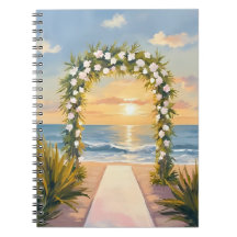 Strand-Hochzeitsbogen Floral Aquarell