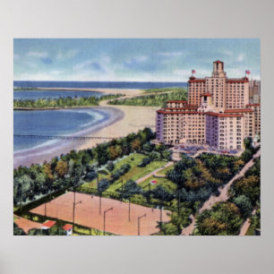 Strand-Hotel Chicagos Illinois Edgewater Poster