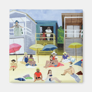 Strand-Hütten 1991 Magnet