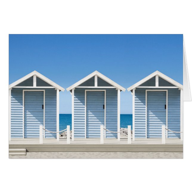 Strand-Hütten 2 (Vorderseite (Horizontal))