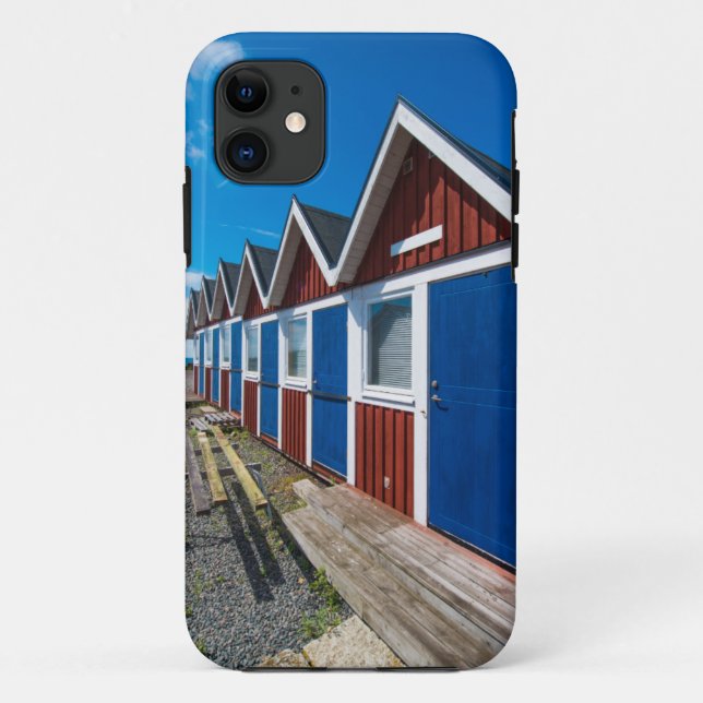 Strand-Hütten 3 Case-Mate iPhone Hülle (Rückseite)