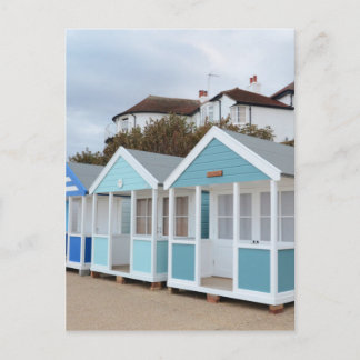 Strand-Hütten bei Southwold Postkarte
