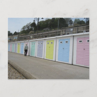 Strand-Hütten Postkarte