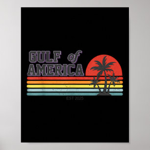 Strand im Golf von USA Est 2025 Poster