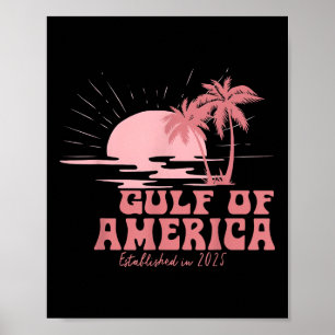 Strand im Golf von USA Est 2025 Poster