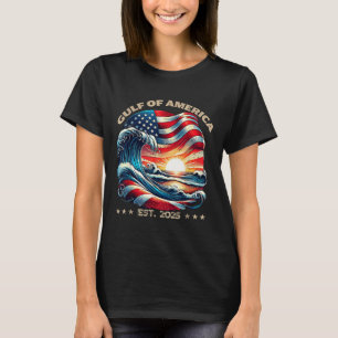Strand im Golf von USA Est 2025 T-Shirt