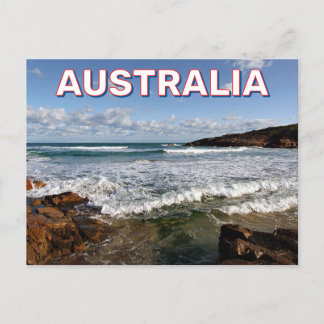 Strand im Tomaree Nationalpark Postkarte