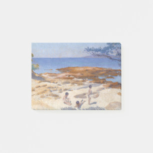 Strand in Cabasson Frankreich von Henri-Edmond Cro Post-it Klebezettel