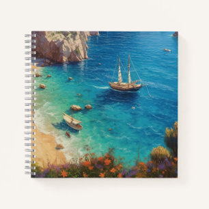 Strand in Griechenland Notizbuch
