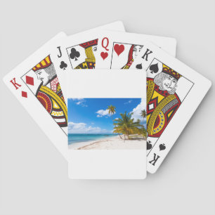 Strand in Saona Dominikanische Republik Spielkarten