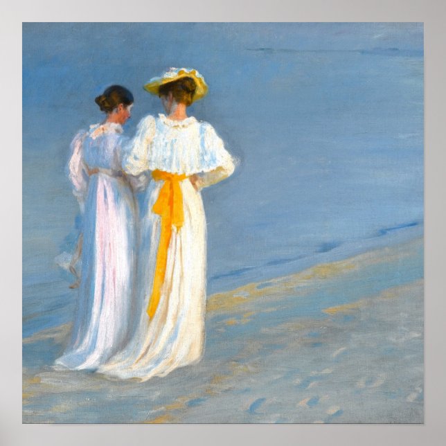 Strand in Skagen Poster (Vorne)