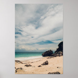 Strand in Tulum, Mexiko Poster