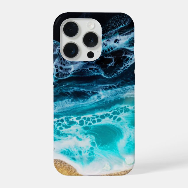 Strand iPhone 15 Pro Hülle (Rückseite)