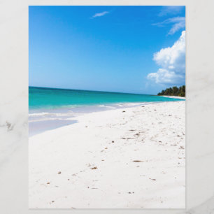Strand Isla Saona in der Karibik Briefkopf