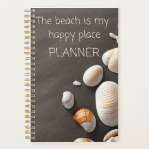 Strand ist mein glücklicher Ort: Planer