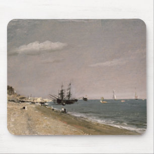Strand John Constables   Brighton mit Bergmännern Mousepad
