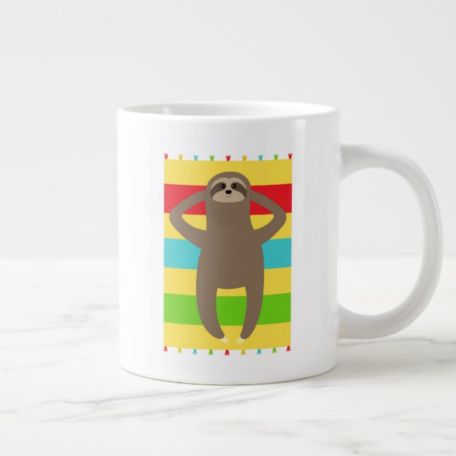 Strand Jumbo-Tasse (Rechts)