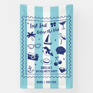 Strand Junggesellinnenabschied Letzte Segel-Tour K Banner