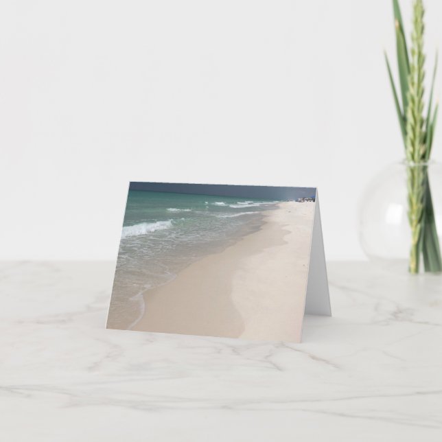 Strand Karte (Vorderseite)