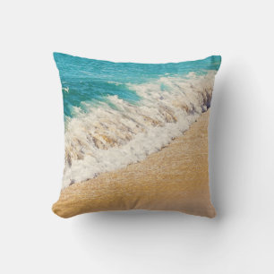 Strand Kauais, Hawaii - aquamarines Kissen