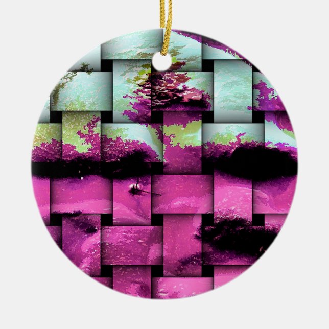 STRAND KERAMIKORNAMENT (Vorne)