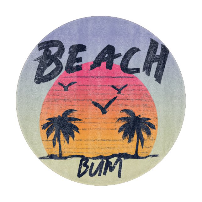 Strand/Küste/tropisch/hawaiisch Schneidebrett (Vorderseite)