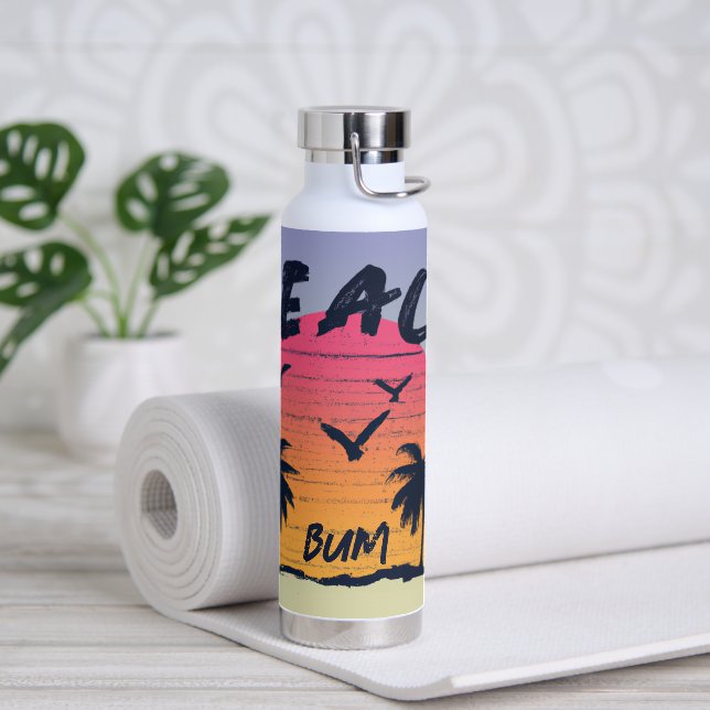 Strand/Küste/tropisch/hawaiisch Trinkflasche (Yoga)