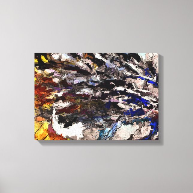 STRAND LEINWANDDRUCK (Vorderseite)