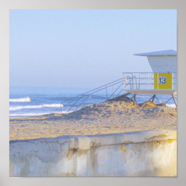 Strand & Lifegaurd 13 Print Poster (Vorne)