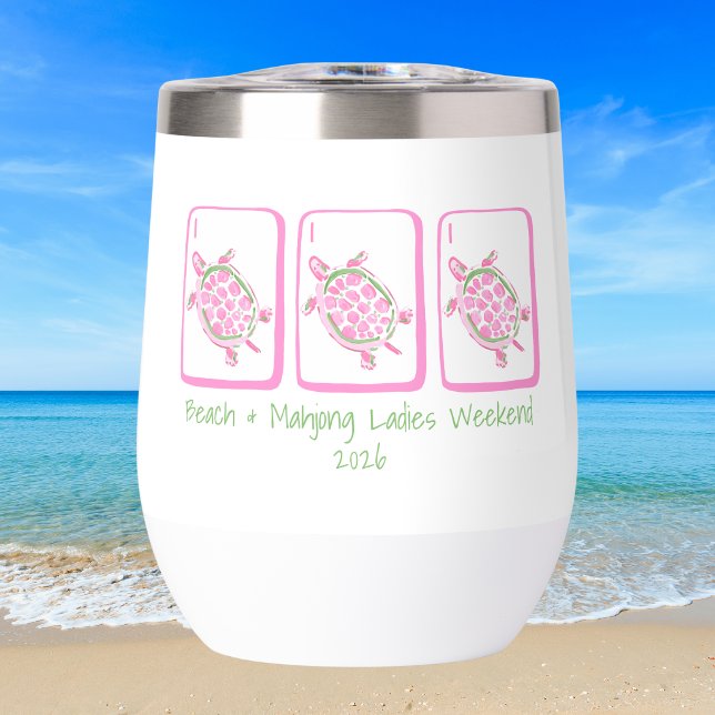 Strand & Mahjong-Wochenende Personalisierte Meeres (Von Creator hochgeladen)