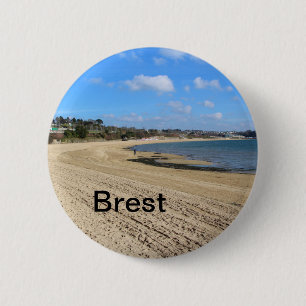 Strand Moulin Blanc in Brest Button