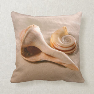 Strand-Muschelnthrow-Kissen Kissen