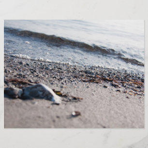 Strand Nahaufnahme Flyer