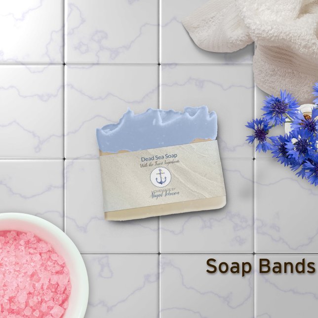 Strand / Nautic Dead Sea Salt Clay Handgemachte Se Einladungsbanderole (Von Creator hochgeladen)