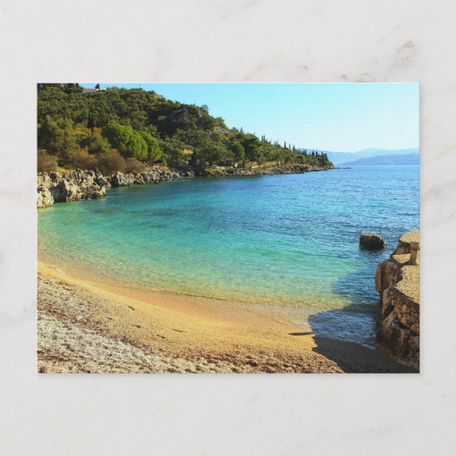 Strand Nissaki Postkarte (Vorderseite)