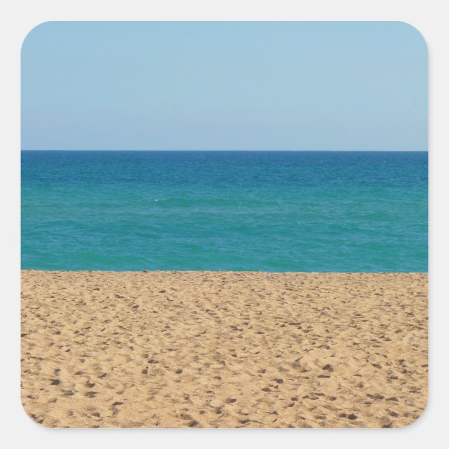 Strand, Ocean Sky Stickers (Vorderseite)