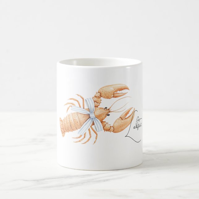 Strand Ozean Hummer  Kaffeetasse (Mittel)