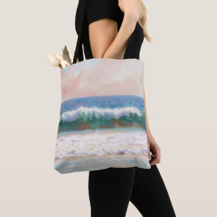 Strand-Ozean-Kunst-Tragetasche Tasche