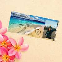 Strand - Ozean mit Foto und Flugzeug Abschluss