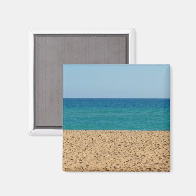 Strand, Ozean, Sky Magnet (Vorderseite/Rückseite)
