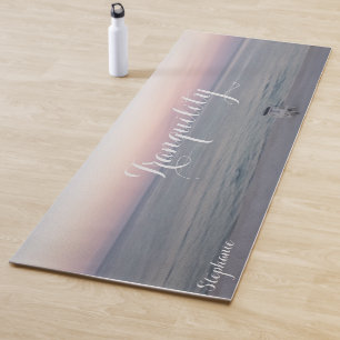 Strand Ozean Sonnenaufgang Personalisiert Yogamatte