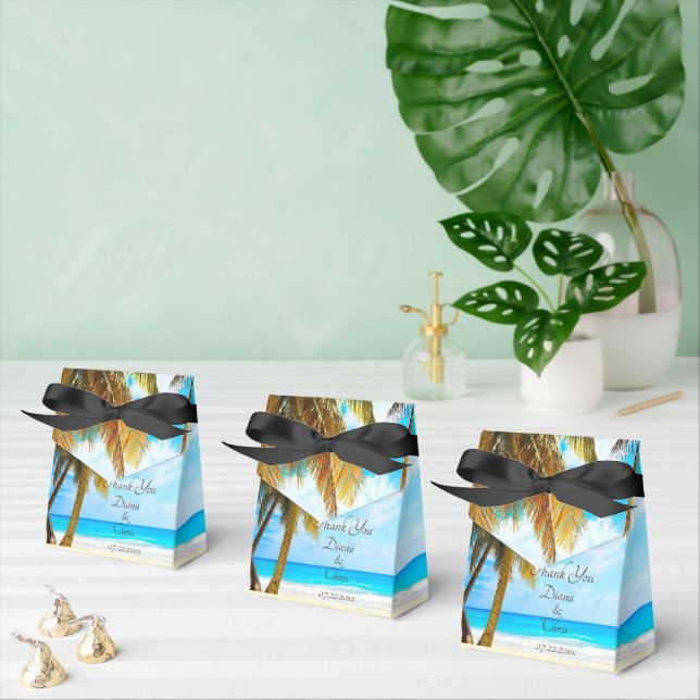 Strand, Palmen, Hochzeiten im Ozean Geschenkschachtel (Zahlreiche)