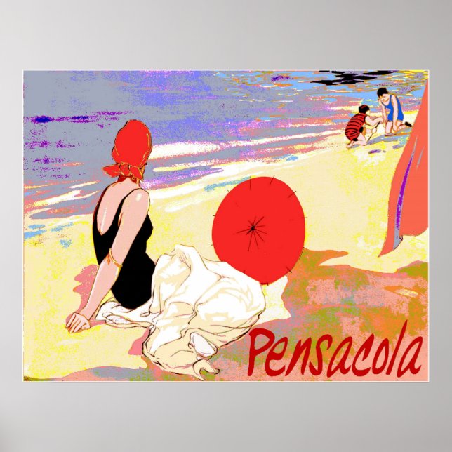 Strand Pensacola Poster (Vorne)