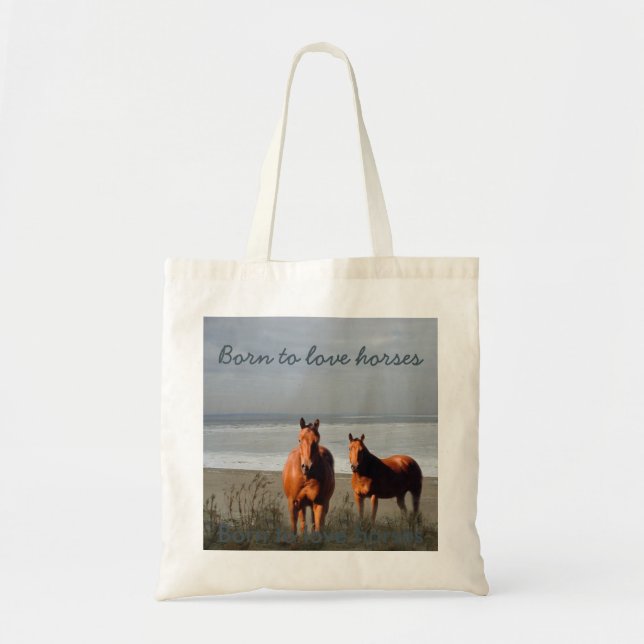 Strand-PferdeTaschen-Tasche Tragetasche (Vorne)