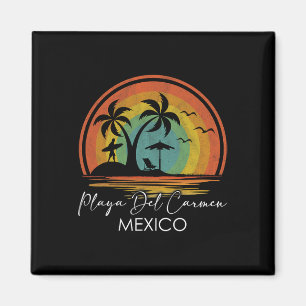 Strand Playa Del Carmen Mexiko Sommerurlaub Tropis Magnet