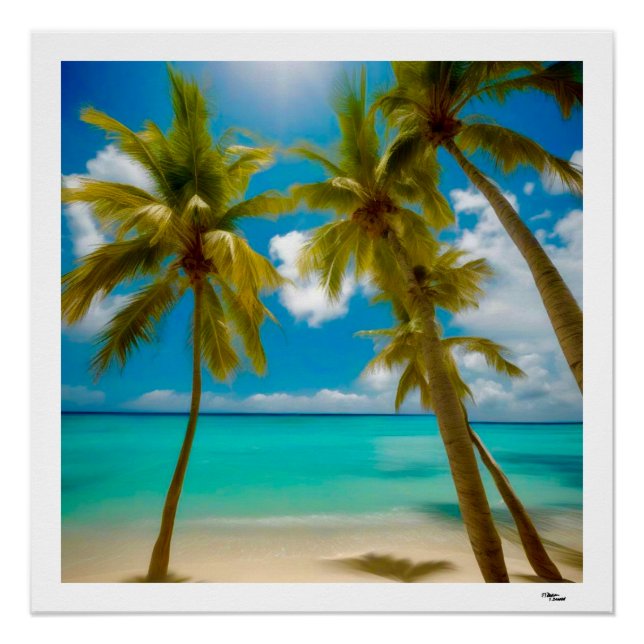 Strand Poster (Vorderseite)
